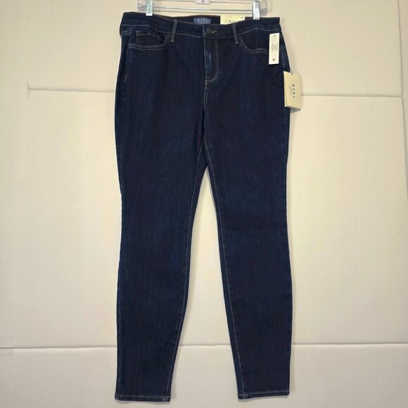 NYDJ Skinny Jeans Size 10 Lift Tuck Dark Wash Size 10